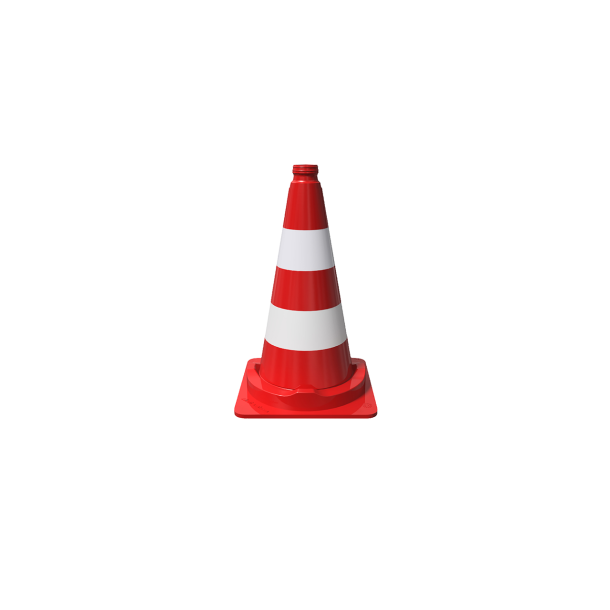Trafikkegler i �t stykke | i henhold til TL | Folie RA2 | H�jde: 750 mm